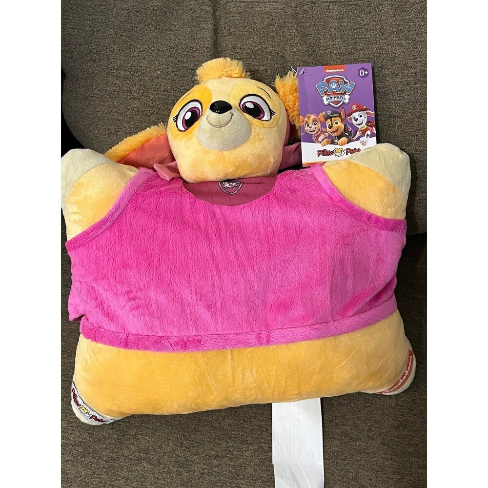 Pillow Pets Paw Patrol Skye Stuffed Animal-16” Nickelodeon Plush *New With Tag*
